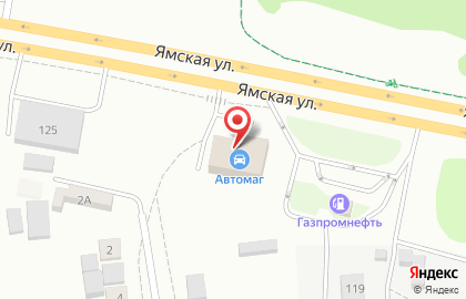 Шинный центр Мир колес на Ямской улице на карте