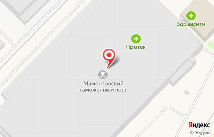 ООО Таможенный склад ТРАНССЕРВИС на Большой Тарасовской улице на карте