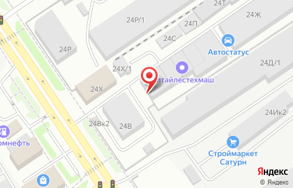 Фабрика мебели Корпус в Октябрьском районе на карте