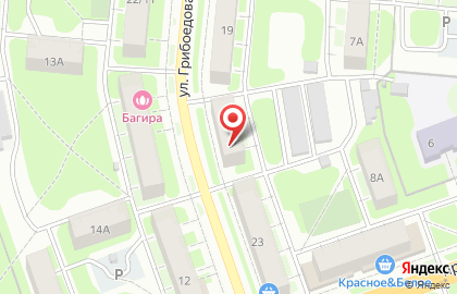 ООО АСС на улице Грибоедова на карте