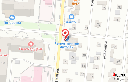 Сауна Каскад на Совхозной улице на карте