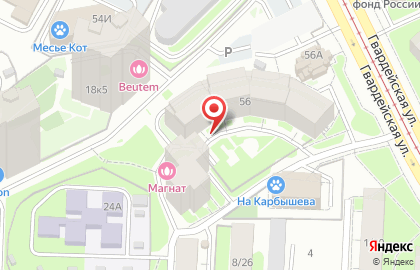 Квадрига, ТСЖ на карте