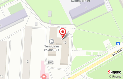 Компания Комфорт-Сервис на улице Димитрова на карте