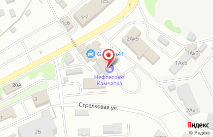 Нефтесоюз Камчатка в Петропавловске-Камчатском на карте