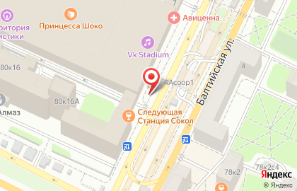 Компания ОкнаМобифон на Балтийской улице на карте