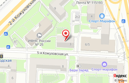 Компаньон на 5-й Кожуховской улице на карте