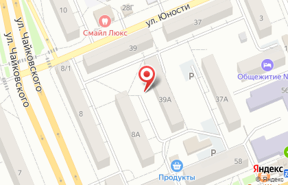 Продуктовый магазин в Красноярске на карте
