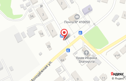 Магазин продовольственных магазинов Сокурские Хлеба на Абрикосовой улице на карте