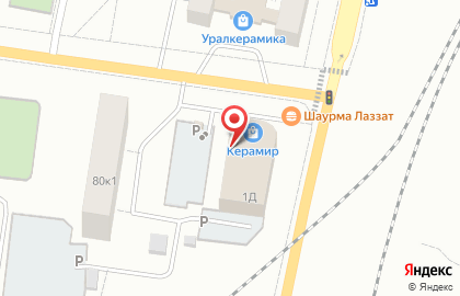 Столовая Поешь-ка на Окружной улице на карте