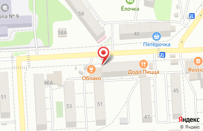 Парикмахерская Прядки в Порядке на улице имени 50-летия ВЛКСМ на карте