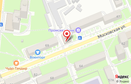 Магазин кондитерских изделий Все в шоколаде на Московской улице на карте