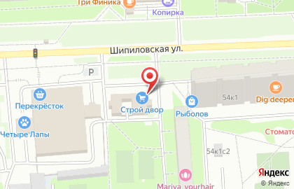 Магазин фруктов и овощей в Москве на карте