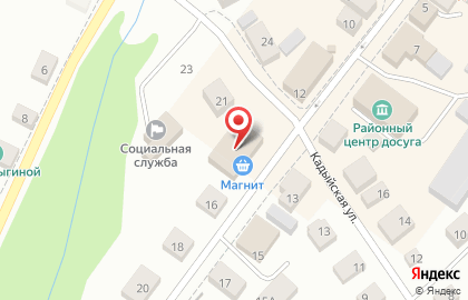 Супермаркет Магнит в Макарьеве на карте