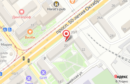 Ювелирная лавка Гранатовый браслет на карте