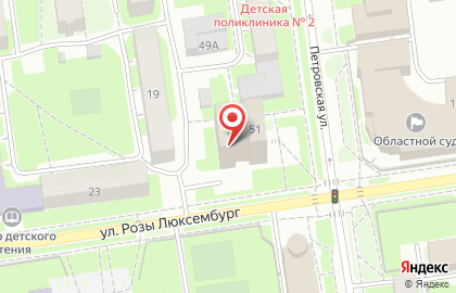 Торгово-клининговая компания Клининг 911 на Петровской улице на карте