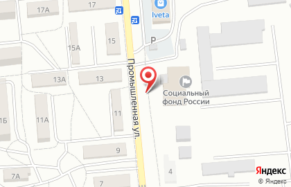 Почтовое отделение №1, р.п. Городище на карте