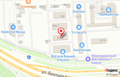 Торговая компания Фабрика Натяжных Потолков Ассоль в Калининском районе на карте