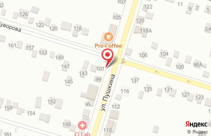 Компания Faberlic на улице Пушкина на карте