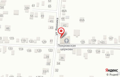 Свято-Покровский храм на улице им. Винника на карте