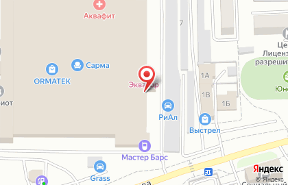 Автомойка Кредо-С в Октябрьском районе на карте