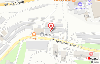 Баня на дровах во Владивостоке на карте