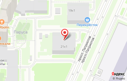 Паркинг Стиль в Красносельском районе на карте