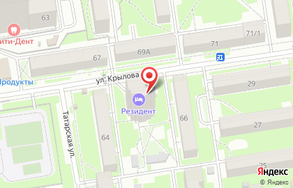 Генеральное консульство Кыргызской Республики в г. Новосибирске на карте