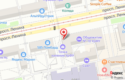 Ювелирная мастерская Уральский технологический центр на карте
