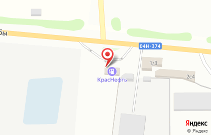 АЗС Сибойл на улице Дружбы на карте
