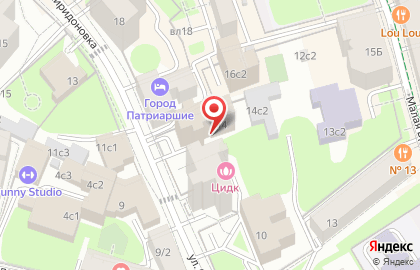 Посольство Греческой Республики в г. Москве на улице Спиридоновка на карте