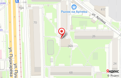 Содружество в Засвияжском районе на карте