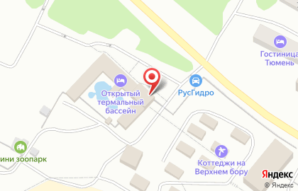 Ресторан быстрого питания Tesla Burger в Тюмени на карте