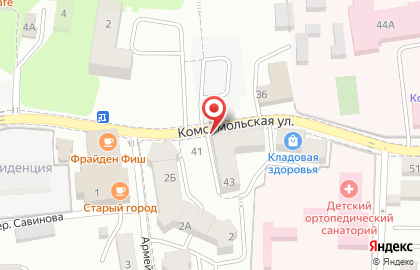 Парикмахерская, ИП Зинькова О.А. на карте