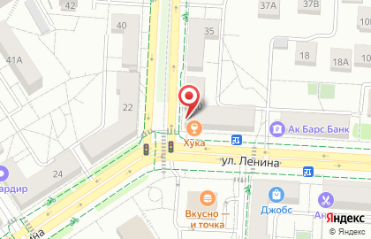 Магазин у дома Бристоль на улице Ленина на карте