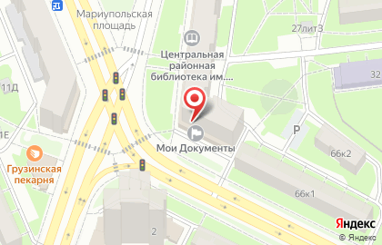 Многофункциональный центр Невского района на улице Бабушкина на карте