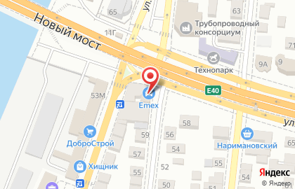 Интернет-магазин автозапчастей Emex.ru на улице Куйбышева на карте