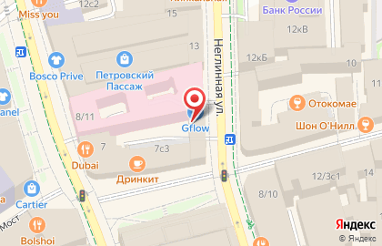 Ювелирная студия Ювелиры Москвы на улице Кузнецкий Мост на карте
