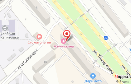 Магазин товаров для салонов красоты на ​Тимирязева, 8 на карте