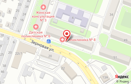 Городская поликлиника в Калуге на карте