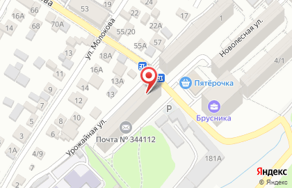 Мясной магазин в Ростове-на-Дону на карте