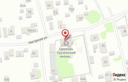 Храм Грузинской иконы Божией Матери на карте