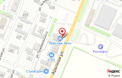 Престиж-авто в Рубцовске на карте