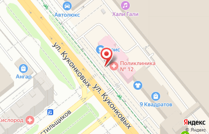 Магазин дверей Торэкс в Иваново на карте