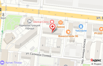 Пансионат для пожилых «Исток» на карте