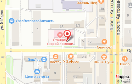 Управление здравоохранения, Администрация Миасского городского округа на карте
