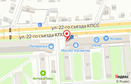 Магазин косметики и бытовой химии Магнит Косметик в Бежицком районе на карте