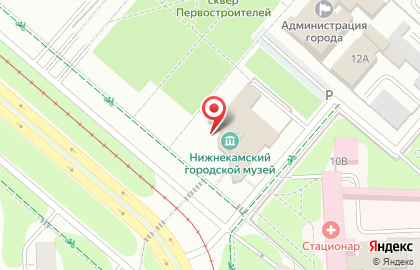 Комплексный музей города Нижнекамска на карте