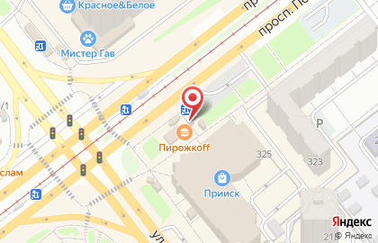 Павильон быстрого питания Спылу Сжару в Калининском районе на карте