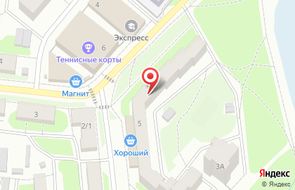 Супермаркет Хороший, сеть супермаркетов на Рабочей улице на карте