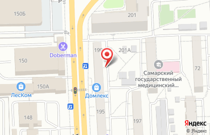 Служба заказа товаров аптечного ассортимента Аптека.ру на улице Авроры, 199 на карте